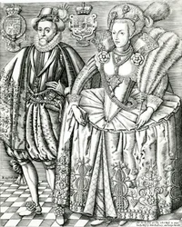 Retrato de Jacobo I y Ana de Dinamarca, 1618